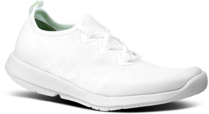 Womens OOmg Sport Lace White รองเท้าเพื่อการฟื้นฟู
