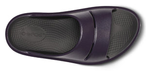 OOmega OOahh Luxe Amethyst Sparkle รองเท้าเพื่อการฟื้นฟู
