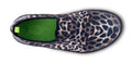 Womens OOmg Eezee Black Cheetah - รองเท้าเพื่อการฟื้นฟู (สินค้าโปรโมชั่น รับคืนไม่รับเปลี่ยน)