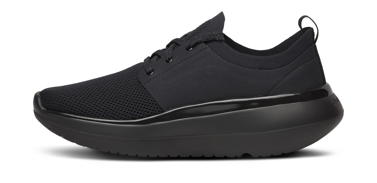 Womens OOmy Stride Black - รองเท้าเพื่อการฟื้นฟู