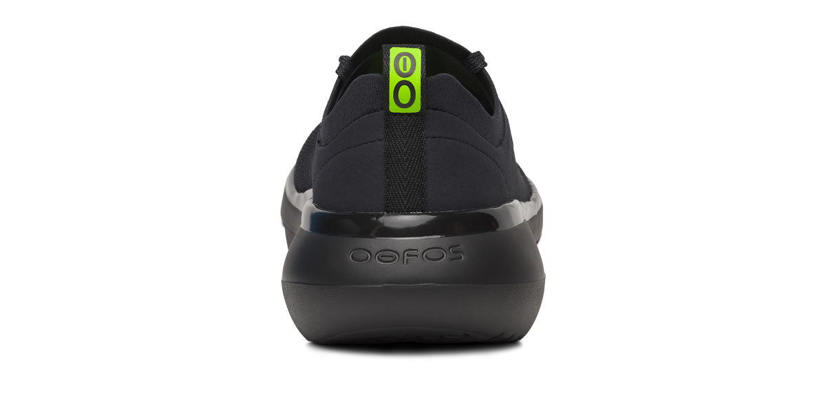 Womens OOmy Stride Black - รองเท้าเพื่อการฟื้นฟู