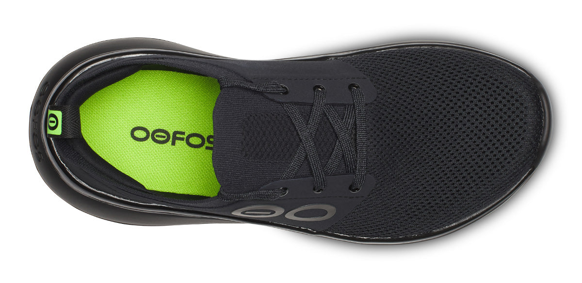 Womens OOmy Stride Black - รองเท้าเพื่อการฟื้นฟู