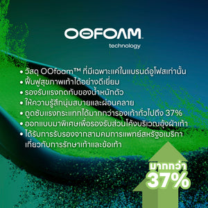 Mens Oomy Zen Navy - รองเท้าเพื่อการฟื้นฟู