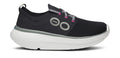 Womens OOmy Stride White Black - รองเท้าเพื่อการฟื้นฟู