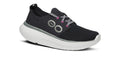 Womens OOmy Stride White Black - รองเท้าเพื่อการฟื้นฟู