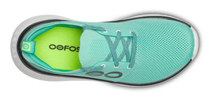 OOFOS Womens OOmy Stride Emerald - รองเท้าเพื่อสุขภาพ นุ่มสบาย