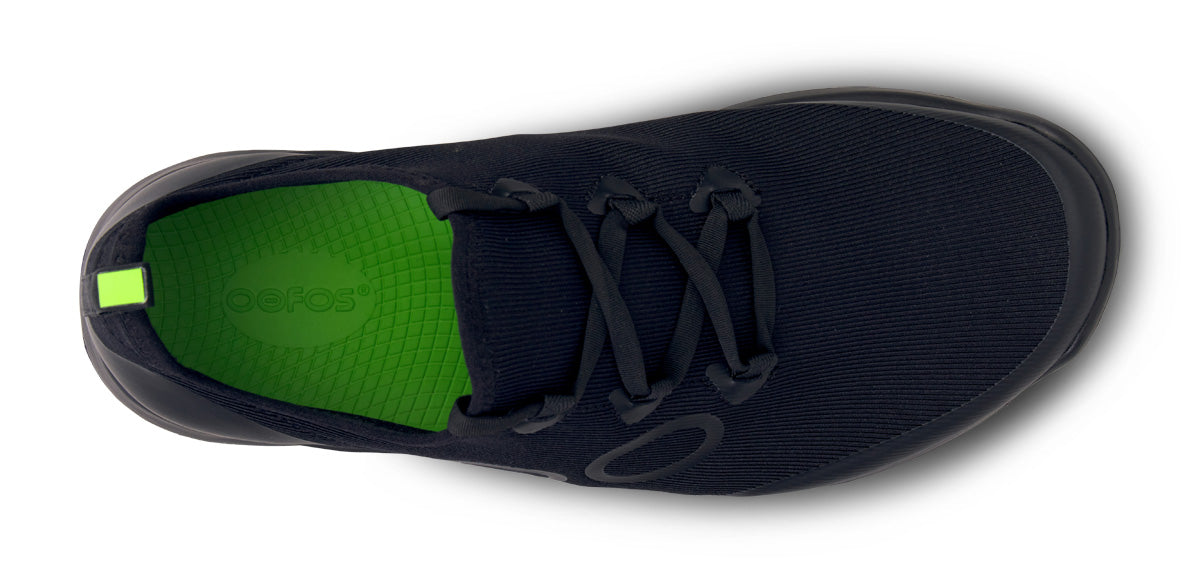 Mens OOmg Sport Lace Black - รองเท้าเพื่อการฟื้นฟู