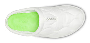 OOcoozie Thermo Mule White (Womens) - รองเท้าเพื่อการฟื้นฟู
