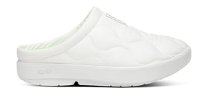 OOcoozie Thermo Mule White (Womens) - รองเท้าเพื่อการฟื้นฟู