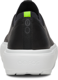 OOFOS - OOmg+ Club White Black (Mens) รองเท้าเพื่อการฟื้นฟู