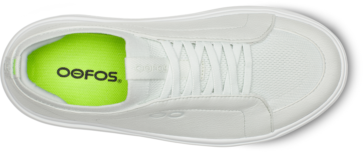 OOFOS -  OOmg+ Club White (Womens) - รองเท้าเพื่อการฟื้นฟู