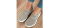 Womens OOmg Low White/Gray - รองเท้าเพื่อการฟื้นฟู