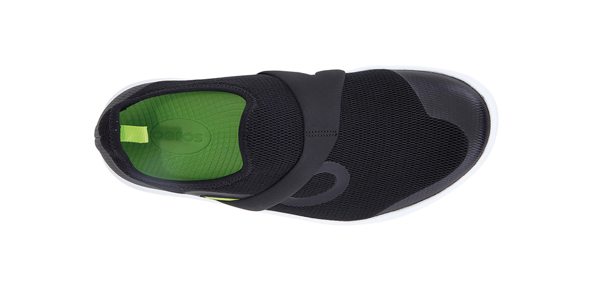 MEN'S OOMG LOW White/Black - รองเท้าเพื่อการฟื้นฟู (สินค้าโปรโมชั่น รับคืนไม่รับเปลี่ยน)