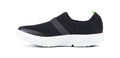 Womens OOmg Low White/Black - รองเท้าเพื่อการฟื้นฟู