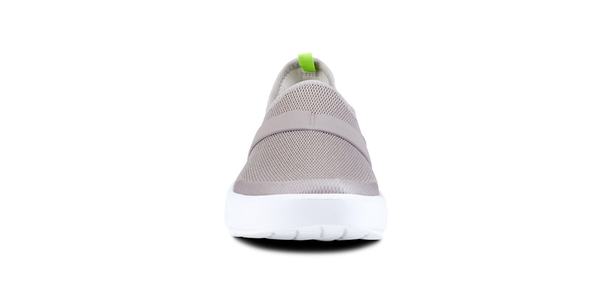 Womens OOmg Low White/Gray - รองเท้าเพื่อการฟื้นฟู