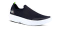 Womens OOmg Eezee Low White/Black - รองเท้าเพื่อการฟื้นฟู