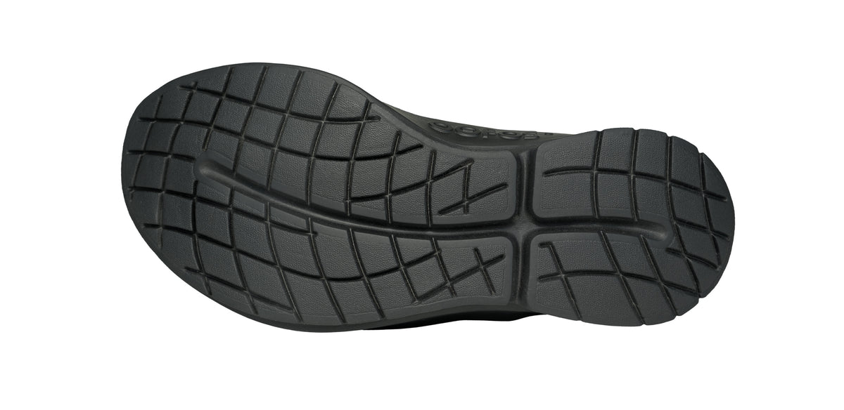Womens OOmg Low Black/Black - รองเท้าเพื่อการฟื้นฟู